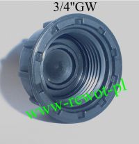 KOREK PP 3/4"gw (zalepka) IC